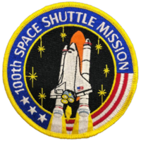 SPACE SHUTTLE 100TH MISSION COMMEMORATIVE