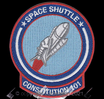 LUCREATION SPACE SHUTTLE CONSTITUTION COMMEMORATIVE