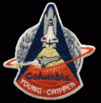 STS-1 FOUR FLAME PATCH